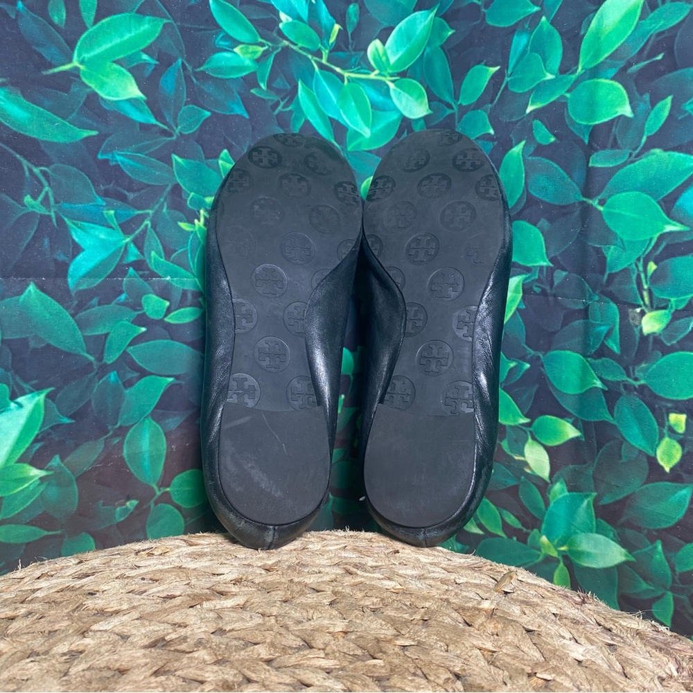 Tory Burch black Leather flats - Picture 7 of 7
